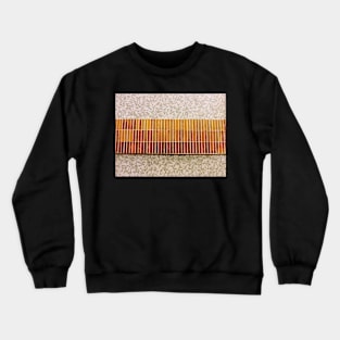 Retro tiles on a building in Hull, England Crewneck Sweatshirt